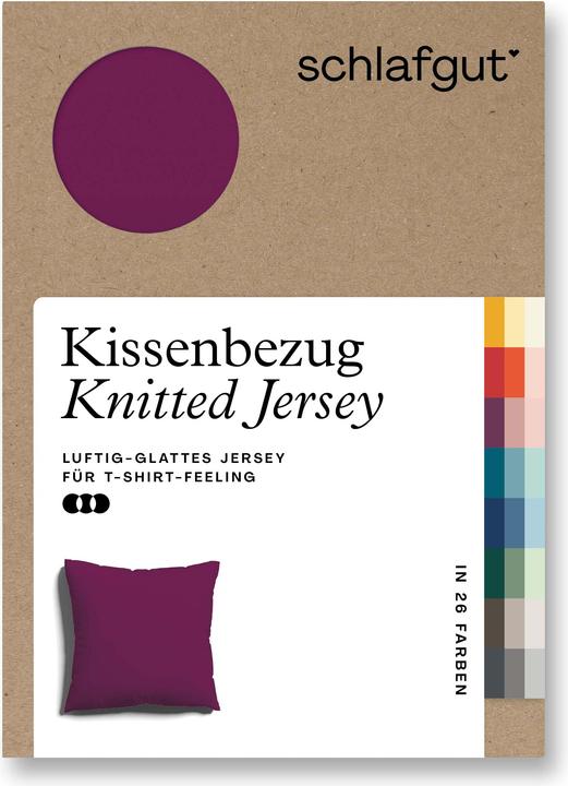 Produktbild schlafgut Knitted Jersey (Duvetbezug, 80 x 80 cm)