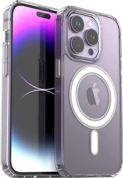 Productafbeelding Screenguard Magnetische Apple iPhone 14 Pro Max Clear Case MagSafe Cover (Apple iPhone 14 Pro Max)