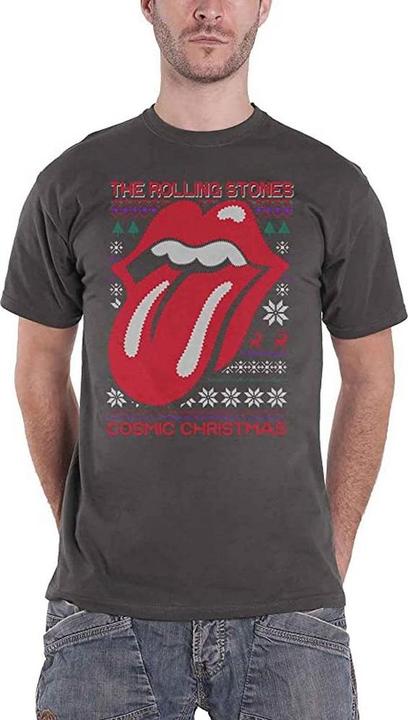 Produktbild The Rolling Stones TShirt weihnachtliches Design (M)