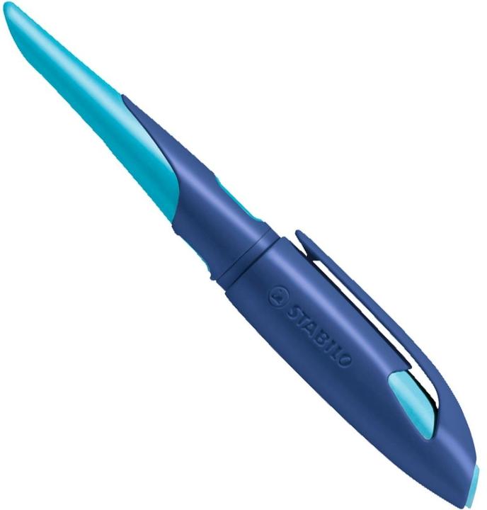STABILO Stylo Plume EasyBirdy (Bleu, 1 x)