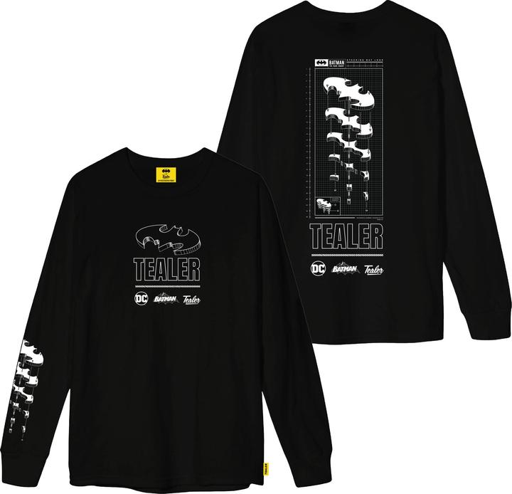 Tealer langarm-t-shirt batman (XS)