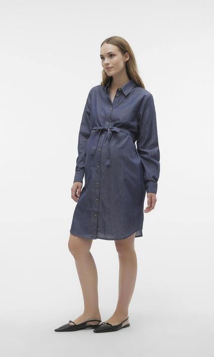 Actual product image Mamalicious MLNATALIA Umstandskleid Hemdblusenkleid (L)