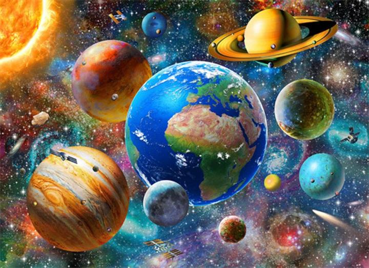 Actual product image Magni Diamond Painting Space 40x30cm