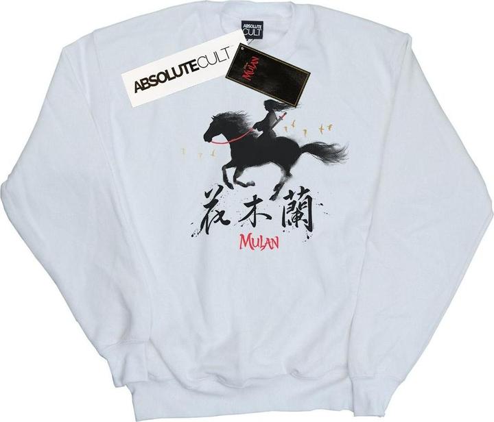 Disney Mulan Movie Wind Silhouette Sweatshirt