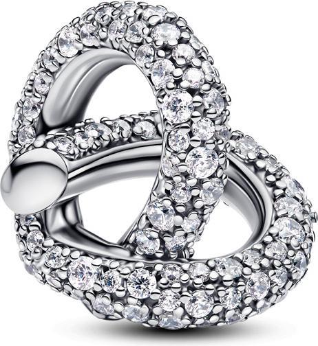Immagine prodotto Pandora Ciondolo cuore con nodo infinito in pavé (Argento 925)