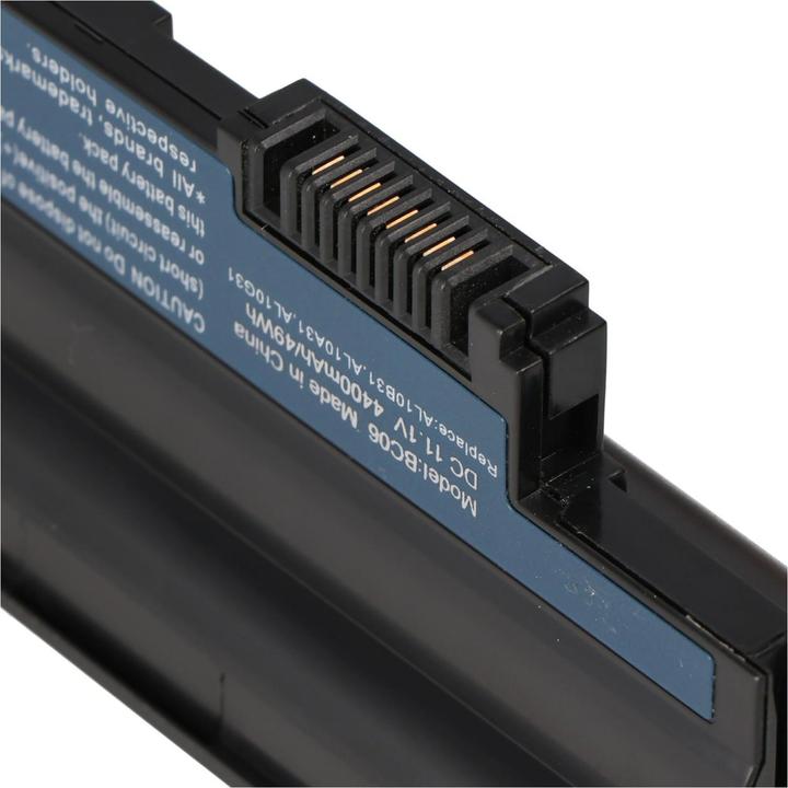 Image du produit Acer Batterie ASPIRE ONE D255 Batterie AL10A31 (6 cellules, 4400 mAh)