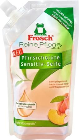 Frosch Sensitiv Seife Peach Blossom (Handseife Nachfüllpackung, 500 ml)