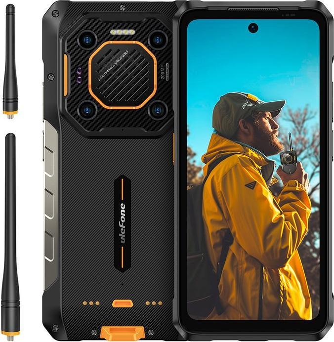 Image du produit Ulefone Armor 26 Ultra Walkie-Talkie (512 Go, Orange, Noir, 6.78", Double SIM, 200 Mpx, 5G)