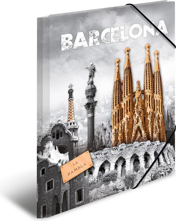 Produktbild HERMA Gummibandmappe Barcelona A4, Mehrfarbig (A4, 1 x)