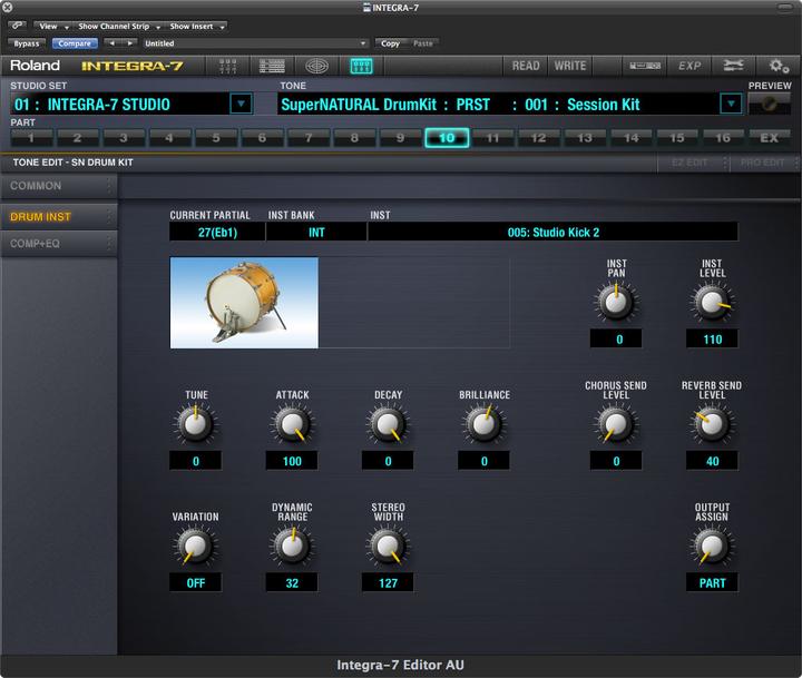 Produktbild Roland Integra-7 SuperNatural klankmodule