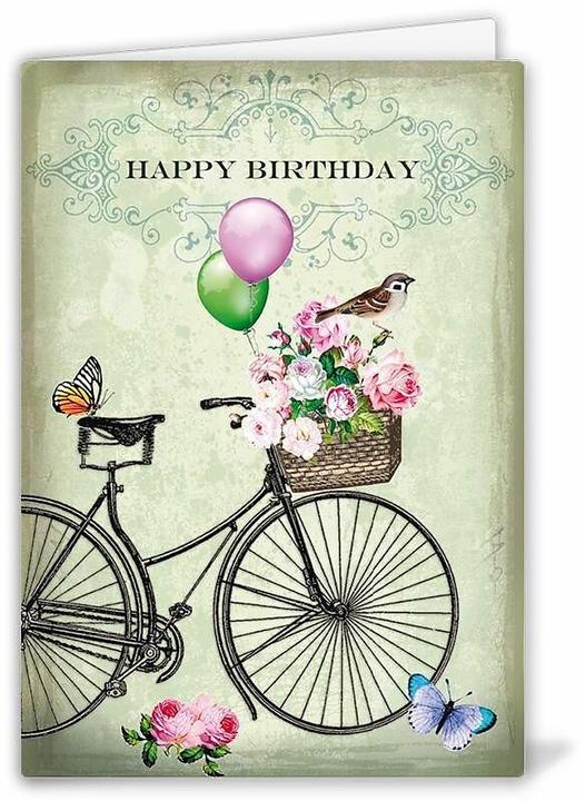 Immagine prodotto Quire Biglietto di compleanno in bicicletta (1 pz.)
