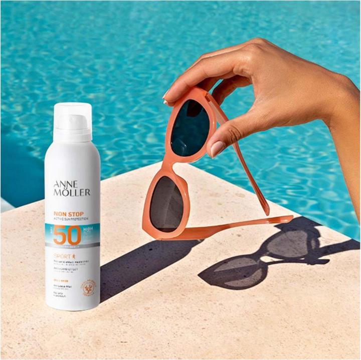 Image du produit Anne Möller Anne Moller Brume corporelle invisible Non Stop Spf50 150ml (Spray solaire, SPF 50, 150 ml)