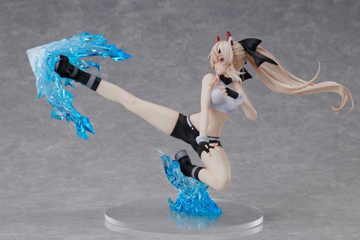 Actual product image FREEing Azur Lane PVC Statue 1/7 Ayanami Dynamic Kick! 15 cm