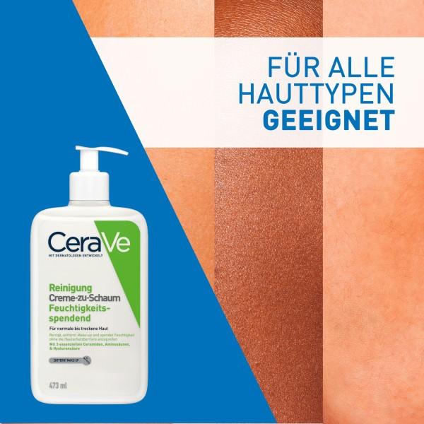 Actual product image CeraVe Cream-to-Foam (Foam, Wash cream, 236 ml)