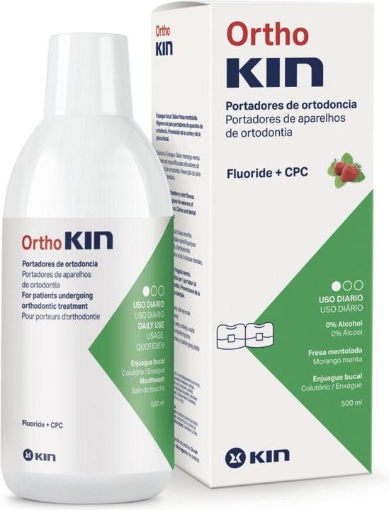 Immagine prodotto Bartex ORTHOKIN Strawberry minted (500 ml, Collutorio)