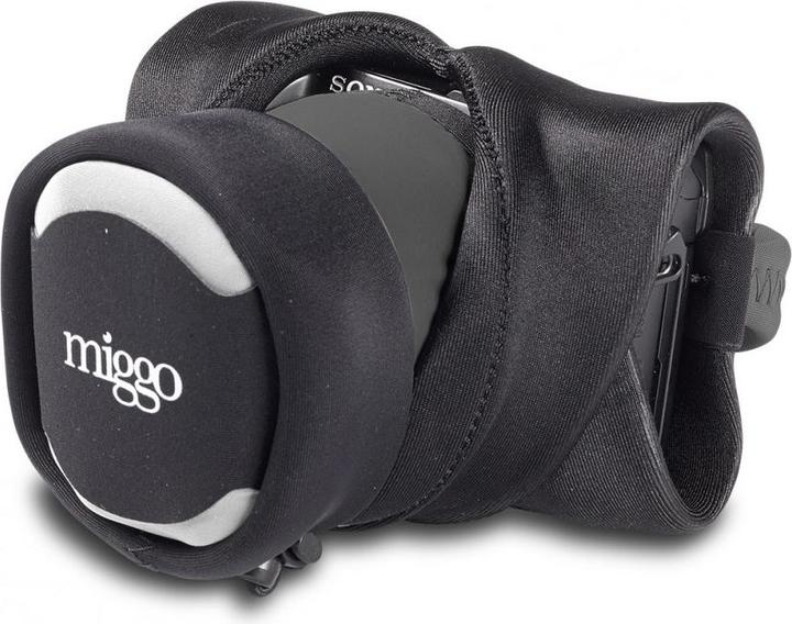 Actual product image miggo Grip & Wrap, Digital camera, Spandex, Neoprene, Black, CSC, 30 cm, 140 mm