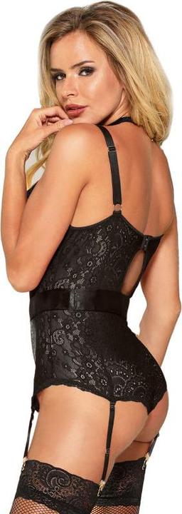 Productafbeelding Subblime Kanten bodysuit met satijnen strik (S)