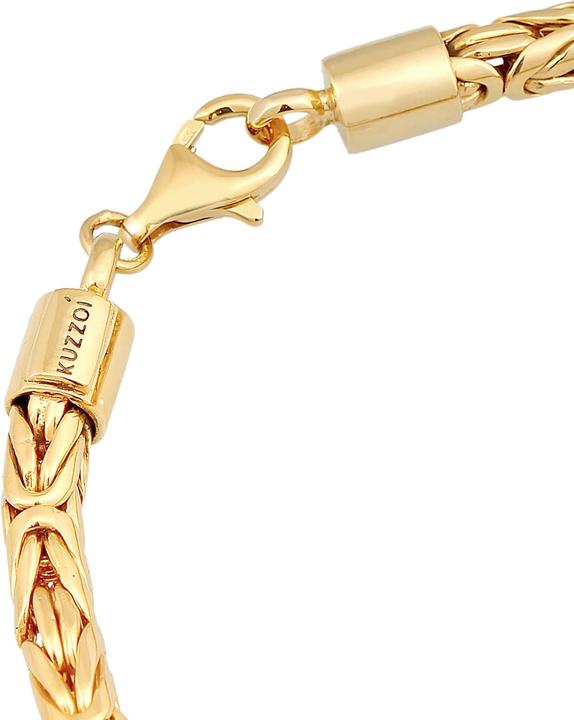 Immagine prodotto Kuzzoi Bracciale di base, attorcigliato (19 cm, Argento 925)