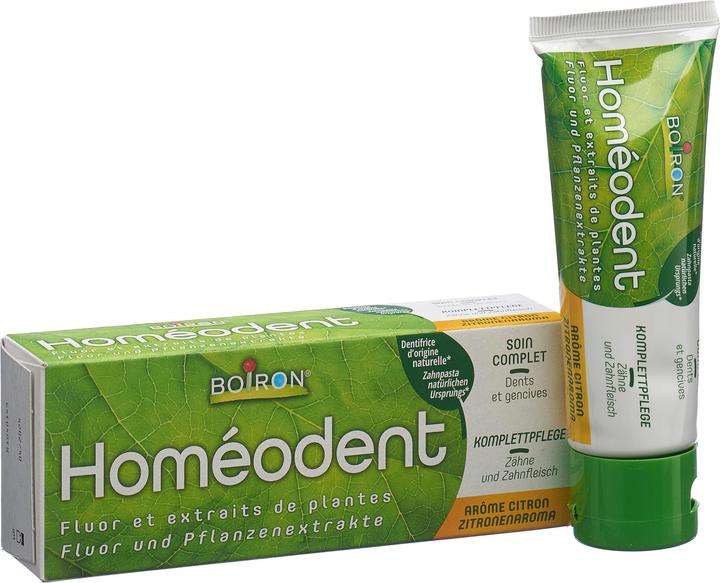 Produktbild Homeodent Zahn- und Zahnfleischpflege komplett Zitrone (75 ml)
