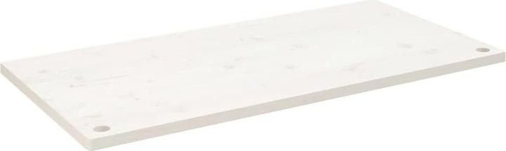 Image du produit VidaXL Schreibtischplatte Weiss 100x50x2,5 cm Massivholz Kiefer (100 x 50 x 2,5 cm)