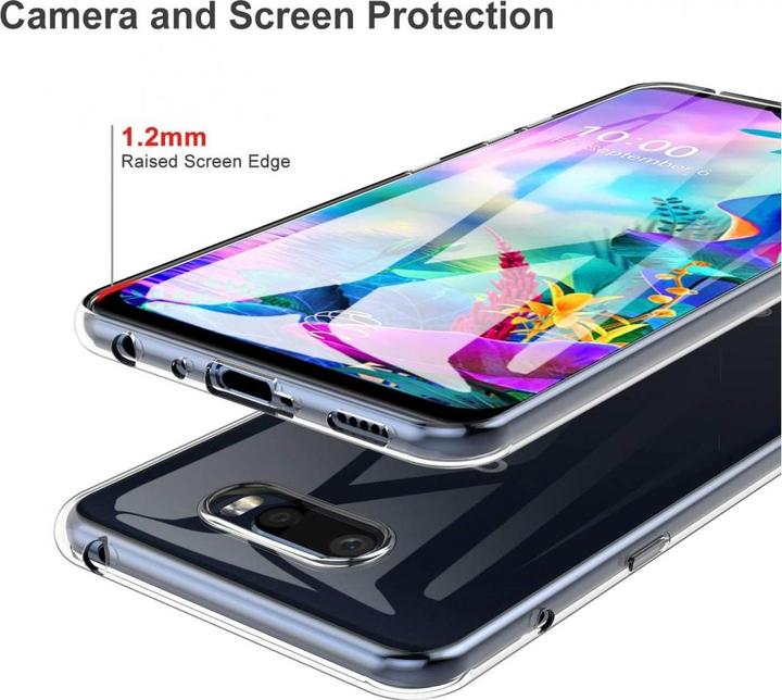 Actual product image Screenguard LG G8X ThinQ Flexible TPU Clear Case (G8X ThinQ)