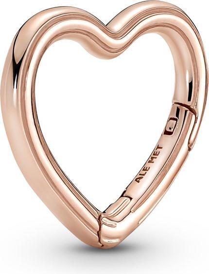 Image du produit Pandora Me 14k or rose styling heart connecting (plaqué or rose, Métal)