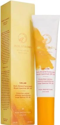 Actual product image HoliFrog SOLAR Daily Mineral Sunscreen SPF 30 60 ml (Suntan cream, SPF 30, 60 ml)