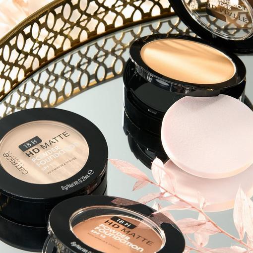 Image du produit Catrice 18H HD Matte Powder Foundation fond de teint (012W)