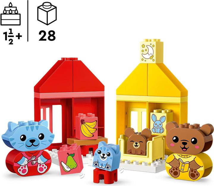 Actual product image LEGO 10414 Everyday Routines: Eating & Bedtime (10414)