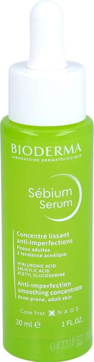 Bioderma Biodererma -Sebium -Glättungsserum, Reduzierung von Unvollkommenheiten, 30 ml (30 ml)