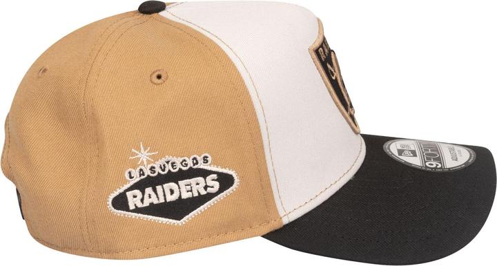 Produktbild New Era 9Forty Snapback Cap - Las Vegas Raiders Stone Wheat (One Size)
