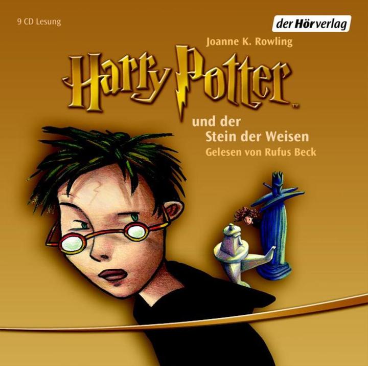 Actual product image Harry Potter and the Philosopher's Stone (JK, Rowling, German)