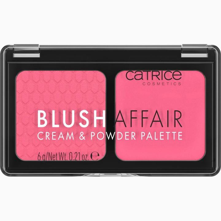 Actual product image Catrice Blush Affair Cream & Powder Palette (Soft Pink, 6 g)