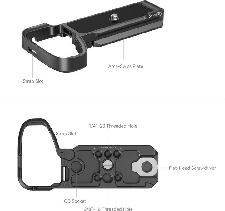Immagine prodotto SmallRig Piastra di base Sony Alpha 6700 (Piastra di aggancio rapido)