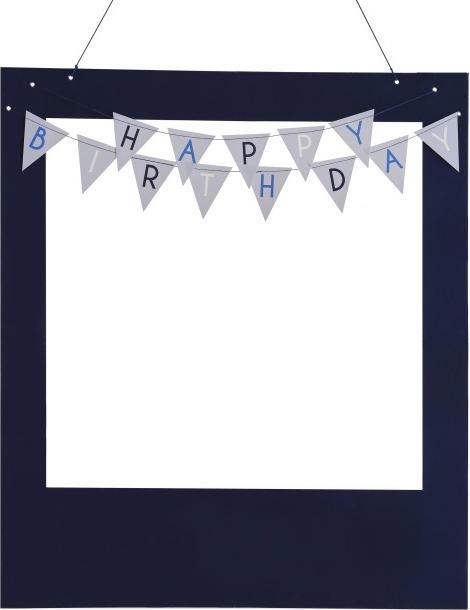 Produktbild Ginger Ray Photo Booth Rahmen HBD