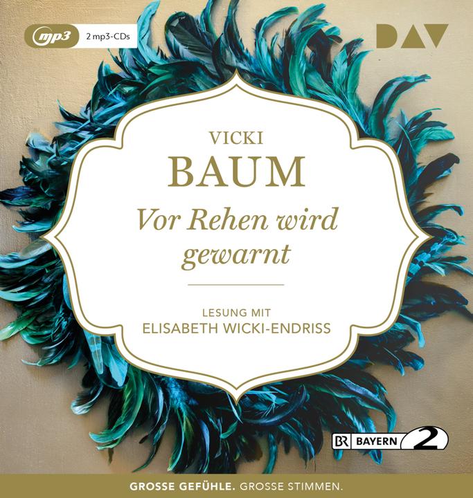 Produktbild Vor Rehen wird gewarnt (Vicki Baum, Deutsch)