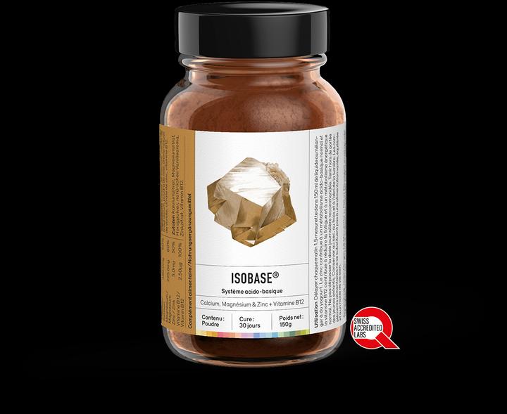 Sekoya Isobase | Calcium, Magnesium & Zink + Vitamin B12 | Säure-Basen-Gleichgewicht (150 g)