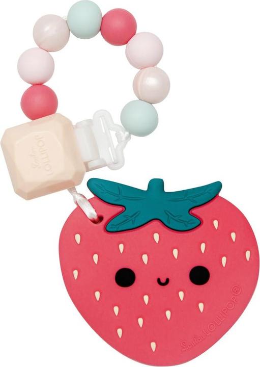 Produktbild Loulou Lollipop Kaukette Erdbeere