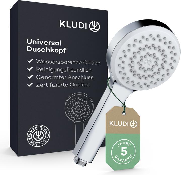 Actual product image Kludi X1 Shower head (1 Beam types, 15 l/min)