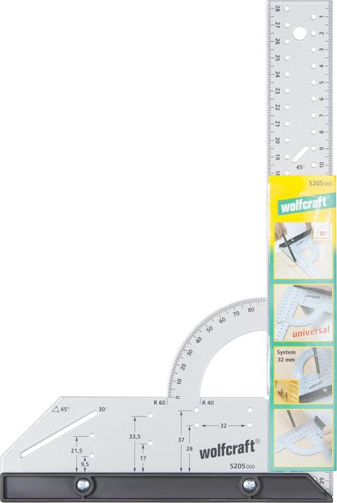 wolfcraft wolfcraft 1 Universalwinkel l=300mm