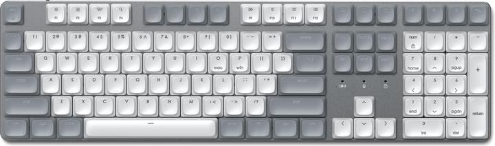 Actual product image Satechi SM3 Slim Mechanical Backlit BT Keyboard Light German (US, Cable)