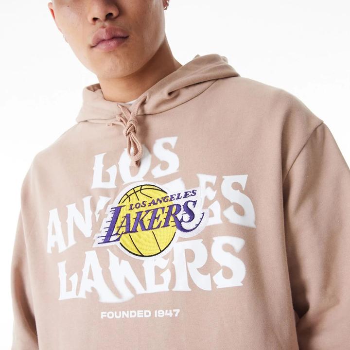 Immagine prodotto New Era felpa con cappuccio lo angele laker nba graphic (S)