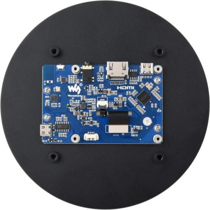 Immagine prodotto WaveShare Display touch capacitivo HDMI da 5 pollici rotondo 1080x1080