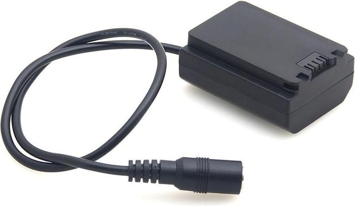 Produktbild Caruba Sony NP FZ100 Volldecodierung Dummy Akku (gerades Kabel) (Kamera Akku)