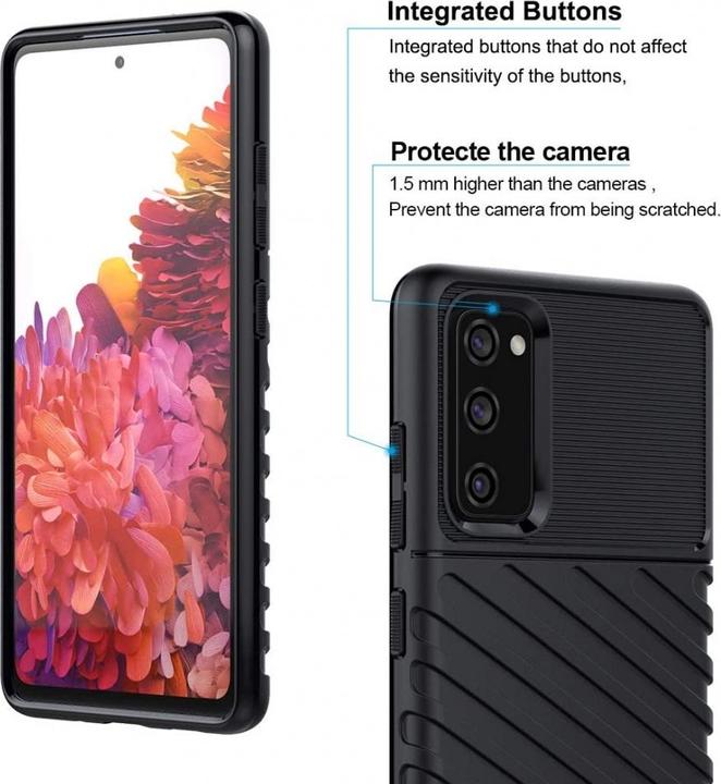 Actual product image Screenguard Samsung Galaxy S20 FE SpaceCase Impact-Resistant Cover (Samsung Galaxy S20 FE)