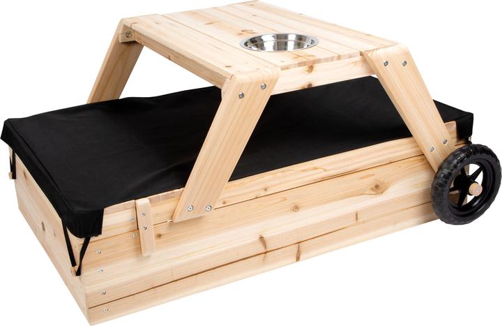 Productafbeelding small foot Zandbak met zitje en moddertafel