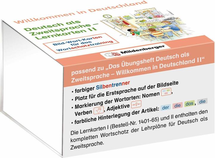 Produktbild Willkommen in Deutschland. Lernkarten.2 (Deutsch)