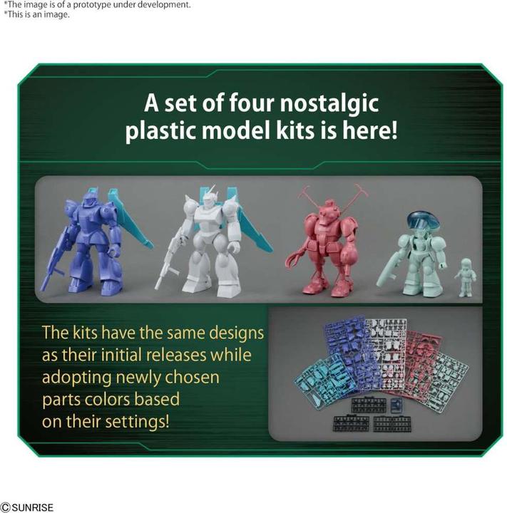 Actual product image Bandai Gunpla - Round Vernian Vifam Set 2