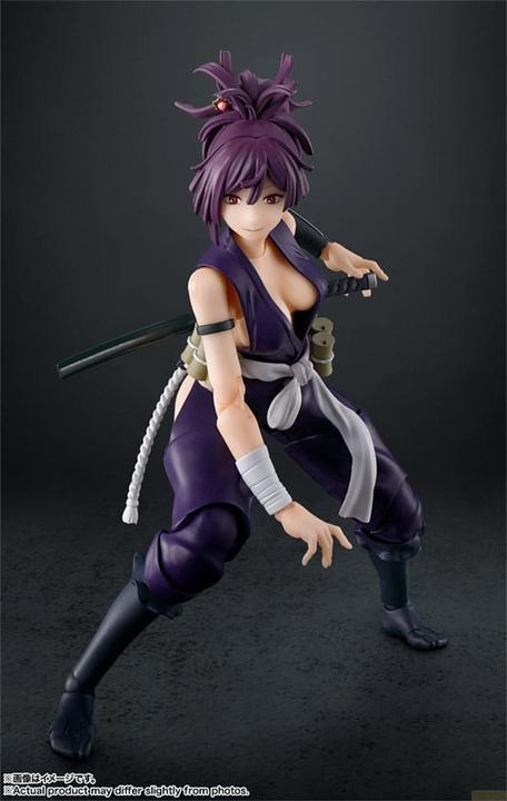 Actual product image Bandai Hell's Paradise: Jigokuraku figurine S.H. Figuarts Yuzuriha 15 cm