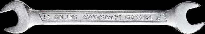 Actual product image SW-Stahl 00116L Double open-end spanner SW 30 and 32 mm I Open-end spanner I Open-end spanner open I Double (30 mm)